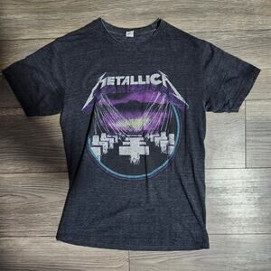 Men's Size Small Grey Metallica T-Shirt